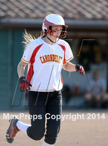 Thumbnail 1 in Alhambra v Carondelet (CIF NCS D2 Championship) photogallery.