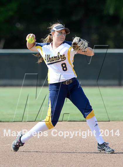 Thumbnail 2 in Alhambra v Carondelet (CIF NCS D2 Championship) photogallery.