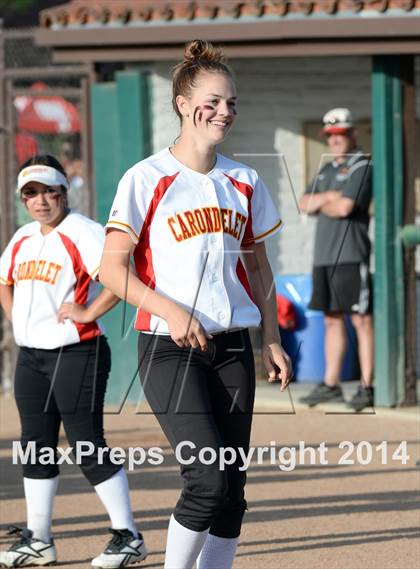 Thumbnail 3 in Alhambra v Carondelet (CIF NCS D2 Championship) photogallery.