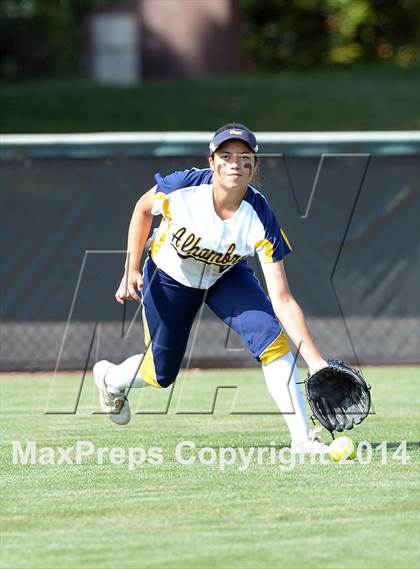 Thumbnail 2 in Alhambra v Carondelet (CIF NCS D2 Championship) photogallery.