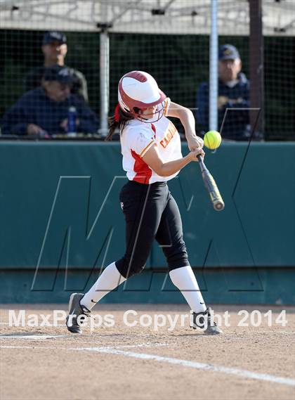 Thumbnail 1 in Alhambra v Carondelet (CIF NCS D2 Championship) photogallery.