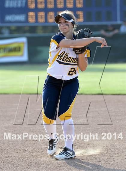Thumbnail 1 in Alhambra v Carondelet (CIF NCS D2 Championship) photogallery.