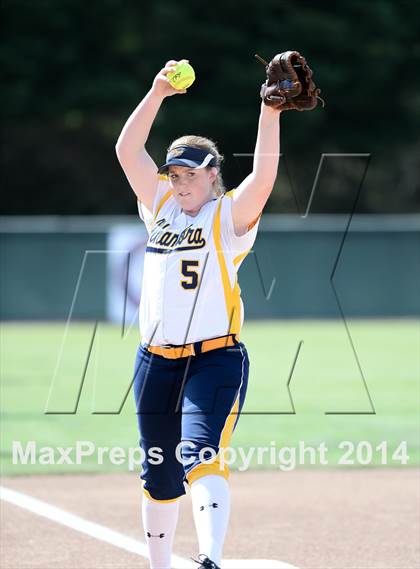 Thumbnail 2 in Alhambra v Carondelet (CIF NCS D2 Championship) photogallery.
