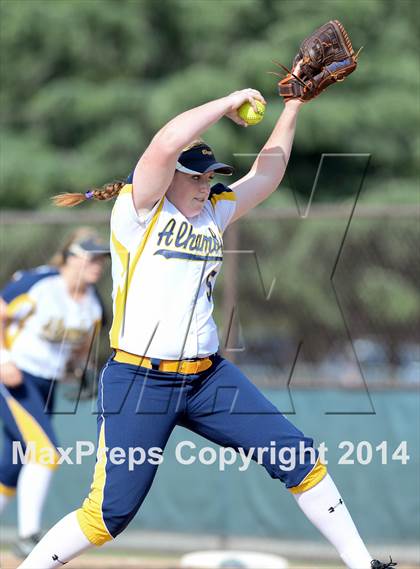 Thumbnail 2 in Alhambra v Carondelet (CIF NCS D2 Championship) photogallery.