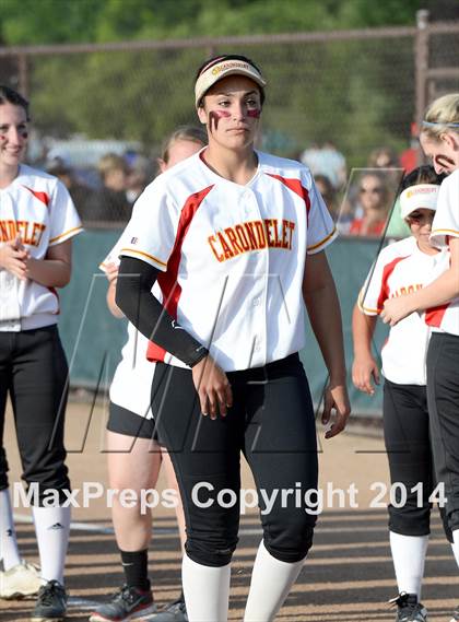 Thumbnail 2 in Alhambra v Carondelet (CIF NCS D2 Championship) photogallery.