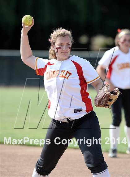 Thumbnail 2 in Alhambra v Carondelet (CIF NCS D2 Championship) photogallery.