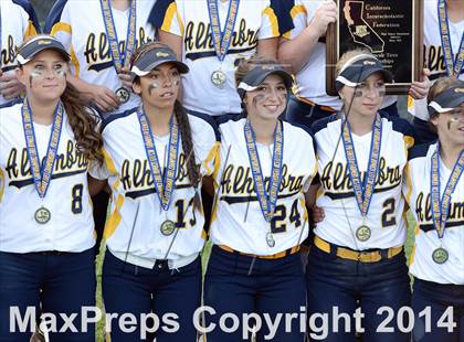 Thumbnail 2 in Alhambra v Carondelet (CIF NCS D2 Championship) photogallery.