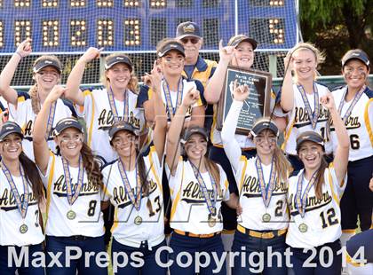 Thumbnail 1 in Alhambra v Carondelet (CIF NCS D2 Championship) photogallery.