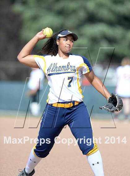 Thumbnail 2 in Alhambra v Carondelet (CIF NCS D2 Championship) photogallery.