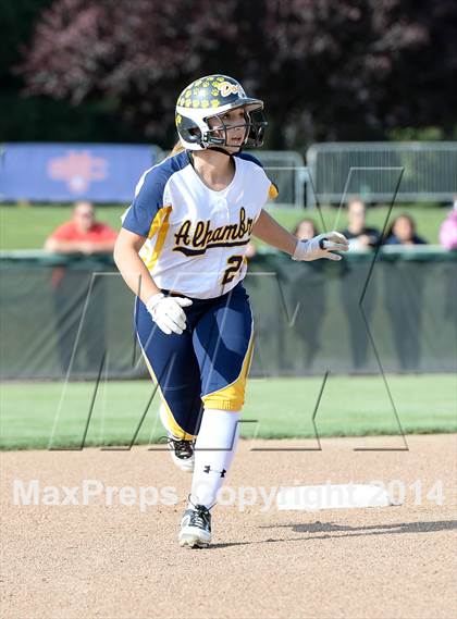 Thumbnail 2 in Alhambra v Carondelet (CIF NCS D2 Championship) photogallery.