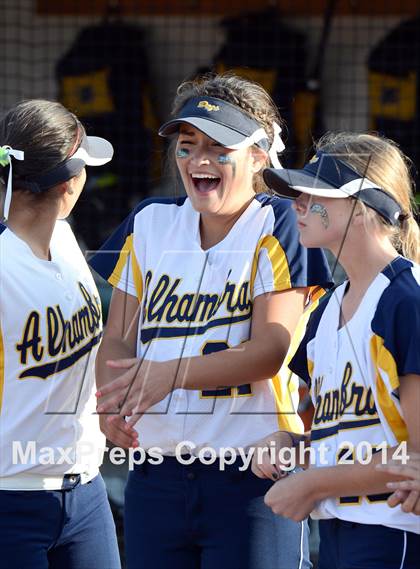 Thumbnail 2 in Alhambra v Carondelet (CIF NCS D2 Championship) photogallery.