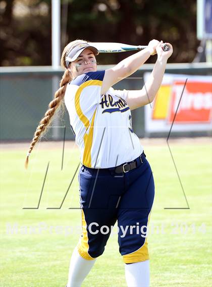 Thumbnail 1 in Alhambra v Carondelet (CIF NCS D2 Championship) photogallery.
