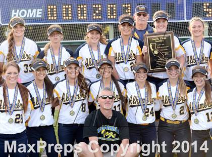 Thumbnail 1 in Alhambra v Carondelet (CIF NCS D2 Championship) photogallery.