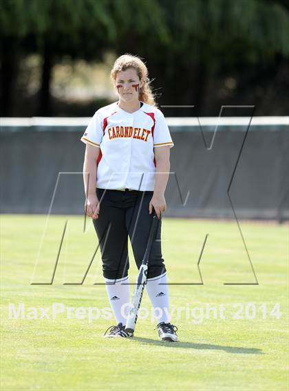 Thumbnail 2 in Alhambra v Carondelet (CIF NCS D2 Championship) photogallery.
