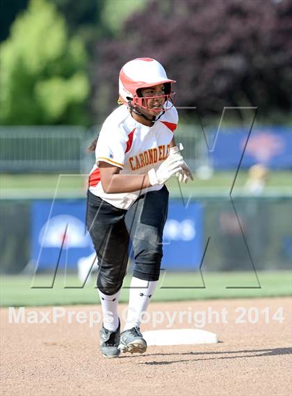 Thumbnail 2 in Alhambra v Carondelet (CIF NCS D2 Championship) photogallery.