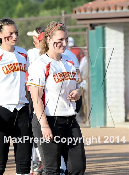 Thumbnail 1 in Alhambra v Carondelet (CIF NCS D2 Championship) photogallery.