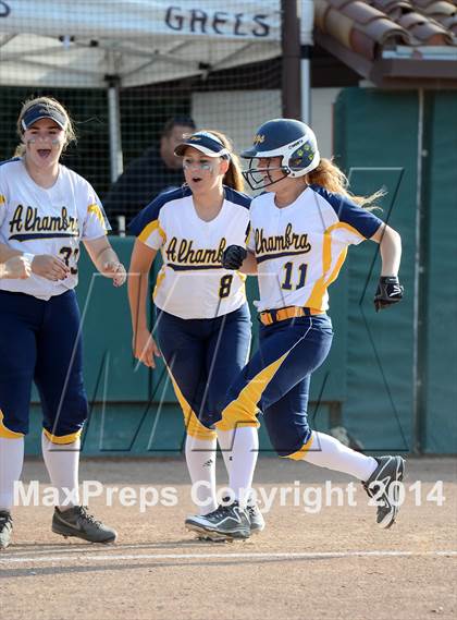 Thumbnail 3 in Alhambra v Carondelet (CIF NCS D2 Championship) photogallery.
