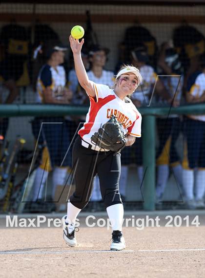 Thumbnail 3 in Alhambra v Carondelet (CIF NCS D2 Championship) photogallery.