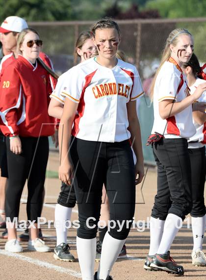 Thumbnail 3 in Alhambra v Carondelet (CIF NCS D2 Championship) photogallery.