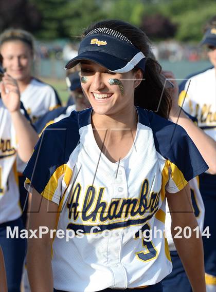 Thumbnail 2 in Alhambra v Carondelet (CIF NCS D2 Championship) photogallery.