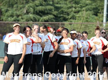 Thumbnail 3 in Alhambra v Carondelet (CIF NCS D2 Championship) photogallery.