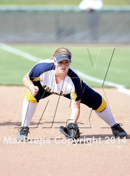Thumbnail 1 in Alhambra v Carondelet (CIF NCS D2 Championship) photogallery.
