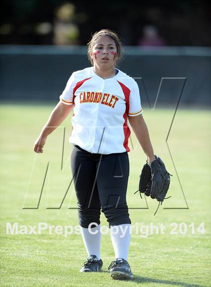 Thumbnail 1 in Alhambra v Carondelet (CIF NCS D2 Championship) photogallery.