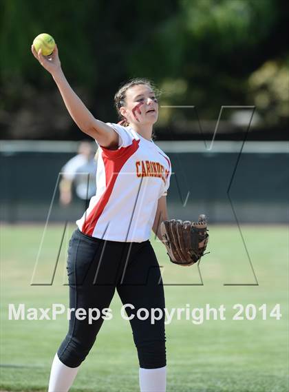 Thumbnail 3 in Alhambra v Carondelet (CIF NCS D2 Championship) photogallery.
