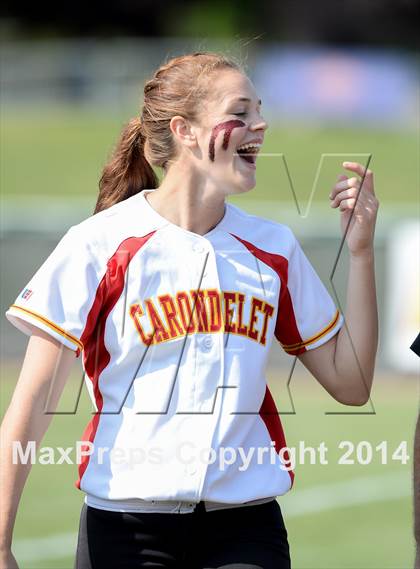Thumbnail 1 in Alhambra v Carondelet (CIF NCS D2 Championship) photogallery.