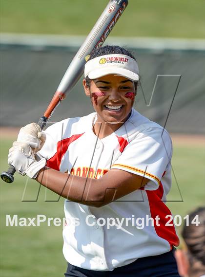 Thumbnail 2 in Alhambra v Carondelet (CIF NCS D2 Championship) photogallery.