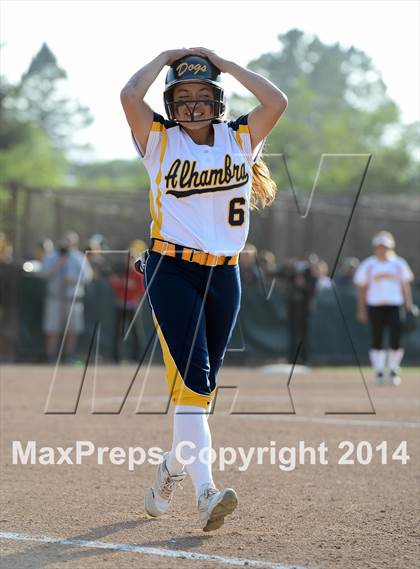 Thumbnail 2 in Alhambra v Carondelet (CIF NCS D2 Championship) photogallery.