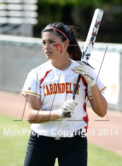 Thumbnail 1 in Alhambra v Carondelet (CIF NCS D2 Championship) photogallery.