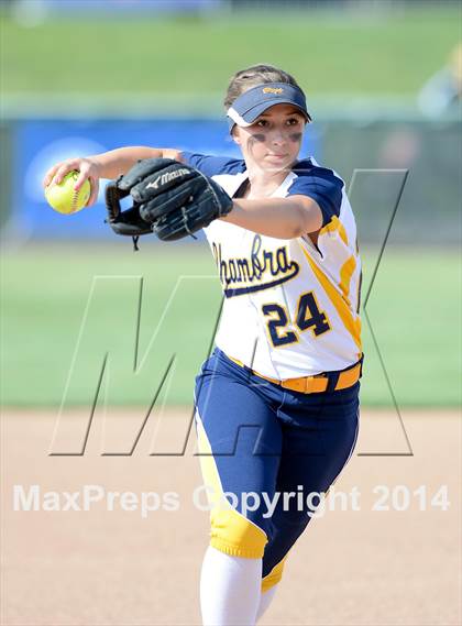 Thumbnail 3 in Alhambra v Carondelet (CIF NCS D2 Championship) photogallery.