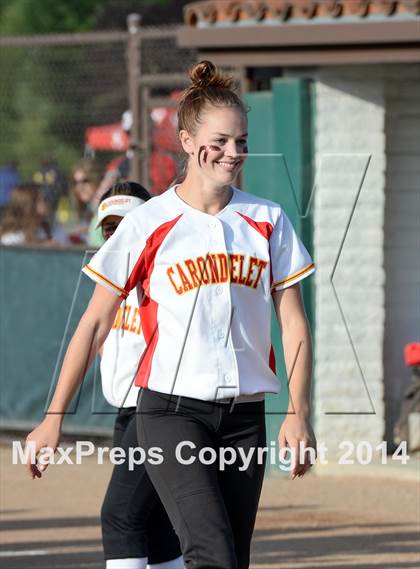 Thumbnail 2 in Alhambra v Carondelet (CIF NCS D2 Championship) photogallery.