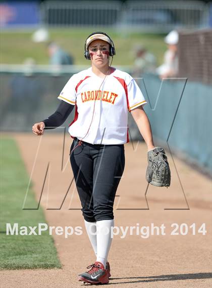 Thumbnail 3 in Alhambra v Carondelet (CIF NCS D2 Championship) photogallery.