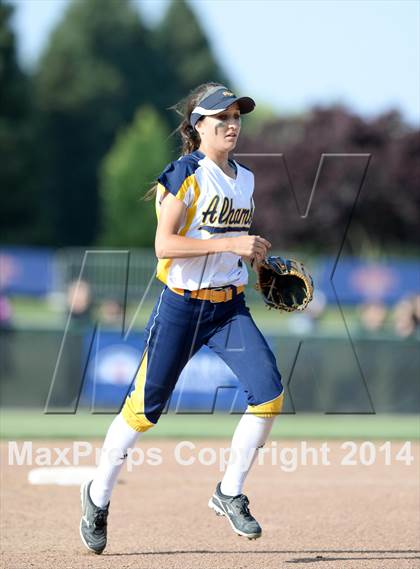 Thumbnail 2 in Alhambra v Carondelet (CIF NCS D2 Championship) photogallery.