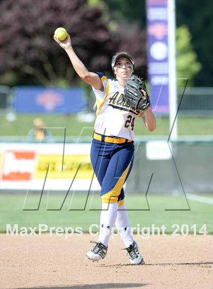 Thumbnail 2 in Alhambra v Carondelet (CIF NCS D2 Championship) photogallery.