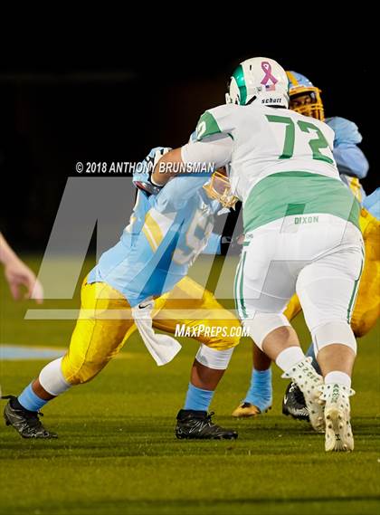 Thumbnail 3 in Dixon @ Center (CIF SJS D5 Playoff) photogallery.