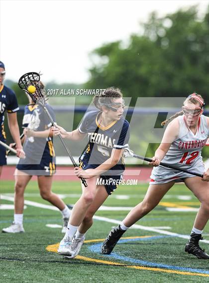 Thumbnail 1 in Webster Thomas @ Canandaigua Academy (Section 5 Class B Final) photogallery.