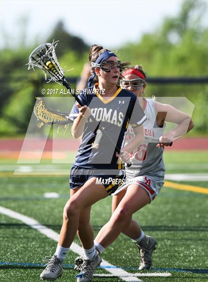 Thumbnail 2 in Webster Thomas @ Canandaigua Academy (Section 5 Class B Final) photogallery.