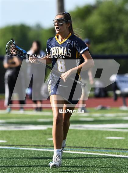 Thumbnail 2 in Webster Thomas @ Canandaigua Academy (Section 5 Class B Final) photogallery.