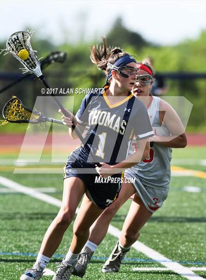 Thumbnail 3 in Webster Thomas @ Canandaigua Academy (Section 5 Class B Final) photogallery.