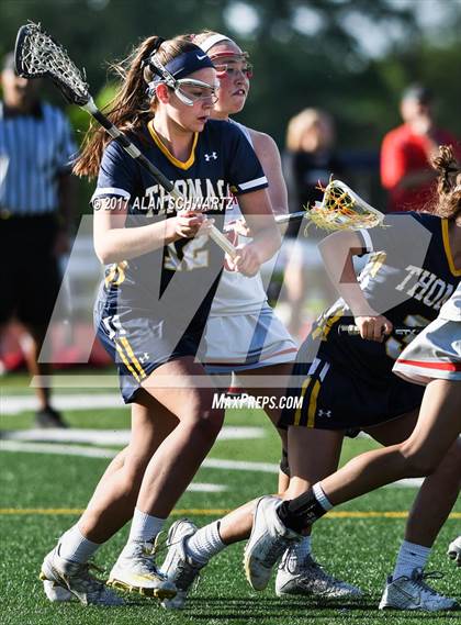 Thumbnail 2 in Webster Thomas @ Canandaigua Academy (Section 5 Class B Final) photogallery.
