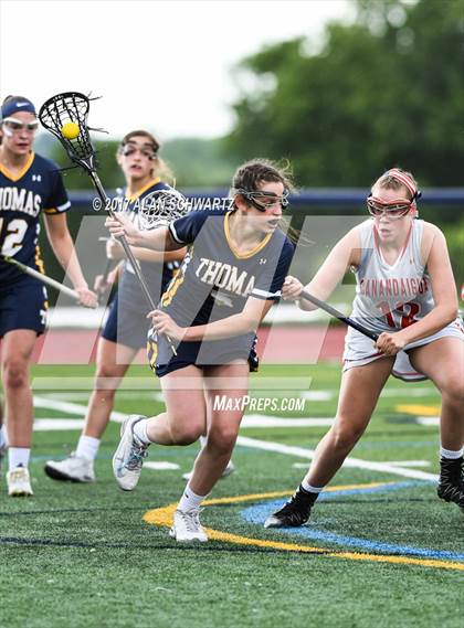 Thumbnail 3 in Webster Thomas @ Canandaigua Academy (Section 5 Class B Final) photogallery.