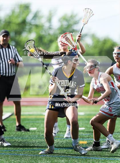 Thumbnail 2 in Webster Thomas @ Canandaigua Academy (Section 5 Class B Final) photogallery.