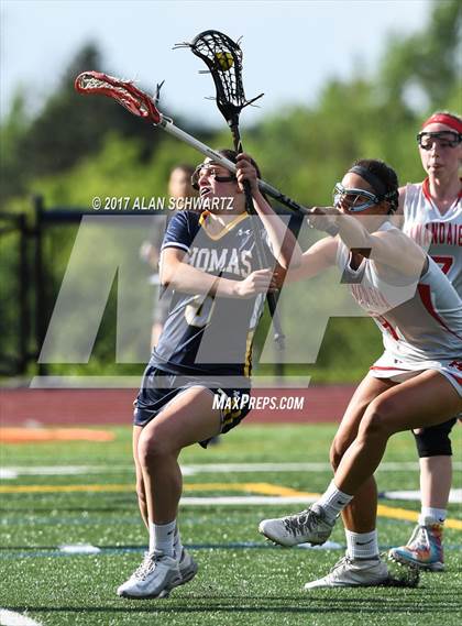 Thumbnail 1 in Webster Thomas @ Canandaigua Academy (Section 5 Class B Final) photogallery.
