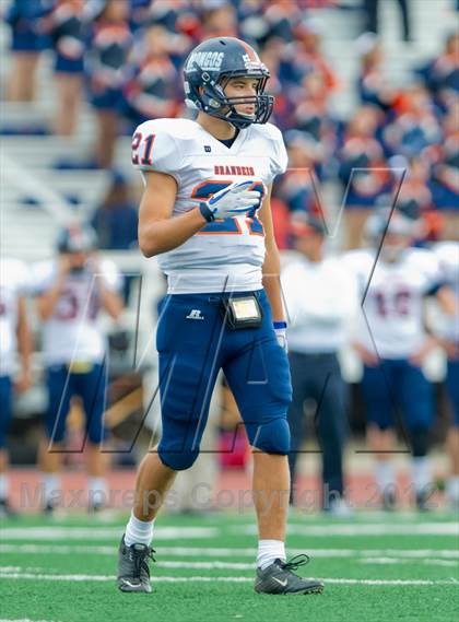 Thumbnail 2 in Smithson Valley vs. Brandeis (UIL 5A Division 2 Area Playoff) photogallery.