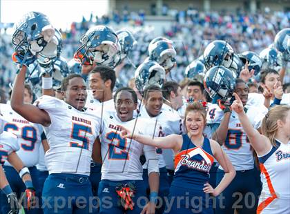 Thumbnail 2 in Smithson Valley vs. Brandeis (UIL 5A Division 2 Area Playoff) photogallery.