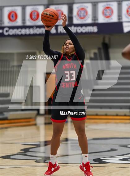 Thumbnail 2 in Indianapolis Crispus Attucks vs. North Central (Sneakers for Santa Shootout) photogallery.