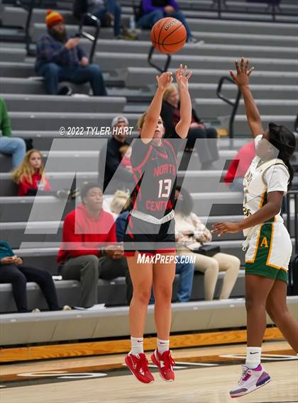 Thumbnail 2 in Indianapolis Crispus Attucks vs. North Central (Sneakers for Santa Shootout) photogallery.